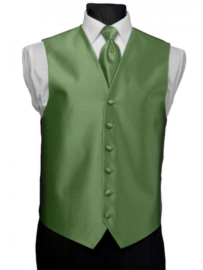 'After Six' Aries Full Back Vest - Clover